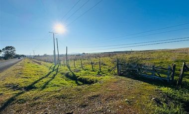 Terreno en venta en San Nicolás, a 15 minutos de Chillán