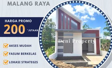 Promo Rumah Villa Murah Kawasan Bandara di Asrikaton Pakis Malang