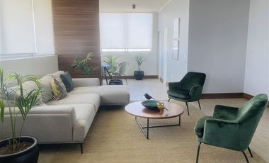 Departamento mariposa en venta de 2 dorm. en Santiago