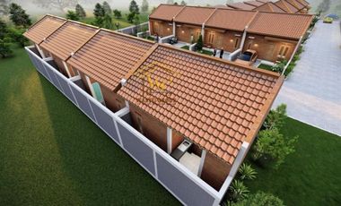 CLUSTER JOGLO DAN RUMAH KECIL KONSEP KLASIK DI PRAMBANAN