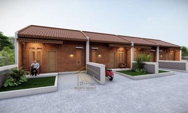 CLUSTER JOGLO DAN RUMAH KECIL KONSEP KLASIK DI PRAMBANAN