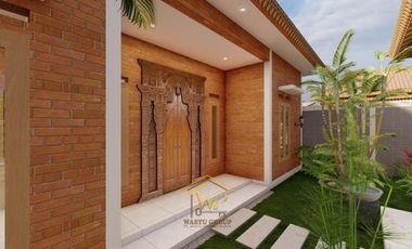 CLUSTER JOGLO DAN RUMAH KECIL KONSEP KLASIK DI PRAMBANAN