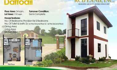 AFFORDABLE TOWNHOUSE DAFFODIL RCD ROYALE HOMES SILANG CAVITE