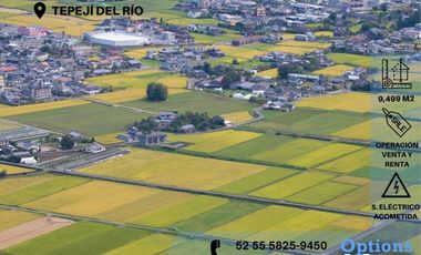 Terreno en Tepejí del Río en venta/renta