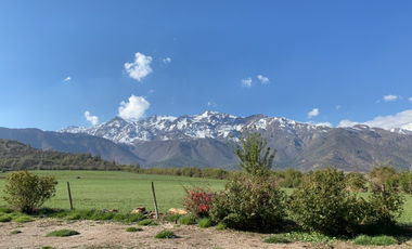 CASA CON  PARCELA, INMEJORABLE VISTA A LA CORDILLERA, SAN FRANCISCO DE LOS ANDES