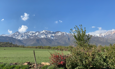 CASA CON  PARCELA, INMEJORABLE VISTA A LA CORDILLERA, SAN FRANCISCO DE LOS ANDES