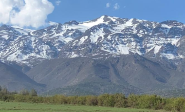 CASA CON  PARCELA, INMEJORABLE VISTA A LA CORDILLERA, SAN FRANCISCO DE LOS ANDES