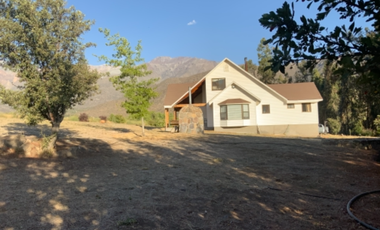 CASA CON  PARCELA, INMEJORABLE VISTA A LA CORDILLERA, SAN FRANCISCO DE LOS ANDES