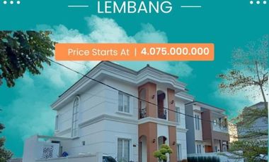 Rumah Mewah Siap Huni Posisi Hook di Lembang, Bandung