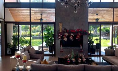 RENTA DE CASA CON ALBERCA EN BALVANERA GOLF POLO COUNTRY CLUB