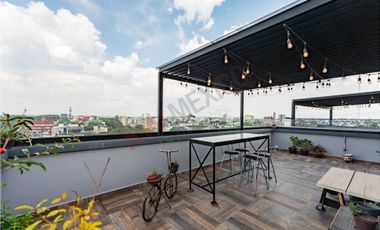 Moderno departamento con Roof Garden privado en Colonia Rom