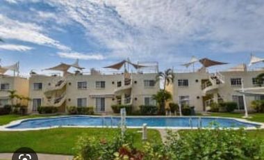Venta de departamento planta alta con roof garden en puente del mar