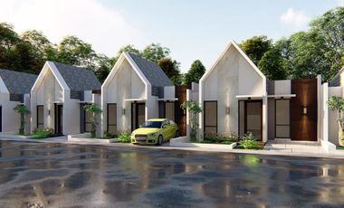RUMAH SCANDINAVIAN MURAH DP RINGAN DI GUNUNG KIDUL