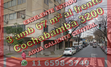 Departamento en Venta en San Cristóbal 3 ambientes 67 m2 al frente – Cochabamba 3200