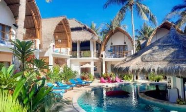 Dijual Hotel Bintang 3 dekat Pantai di Gili Trawangan Lombok