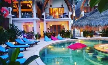 Dijual Hotel Bintang 3 dekat Pantai di Gili Trawangan Lombok
