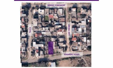 TERRENO DE 267,15 M² (10,08 X 26,06) UBICADO EN RAFAEL CASTILLO.