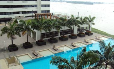Suite de alquiler en Puerto Santa Ana, vista al río.