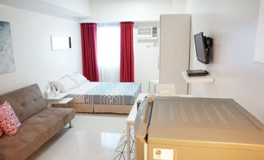 PRINCETON40XX: For Sale Fully Furnished Studio Unit no Balcony in Princeton Residences QC