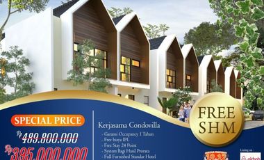 Villa 2 Lantai Bisa Untuk Condovilla Disewakan