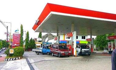 Pom bensin Spbu Jogja dekat Kampus Ugm