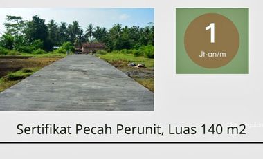 Tanah Dekat Polsek Ngombol Fasum Row 5 Meter Jalan Daendels