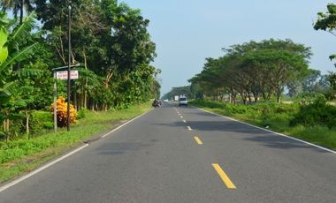 Tanah Dekat Polsek Ngombol Fasum Row 5 Meter Jalan Daendels