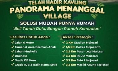 Kavling Siap Bangun, Fasum Standart Perumahan di Mojosari, Mojokerto