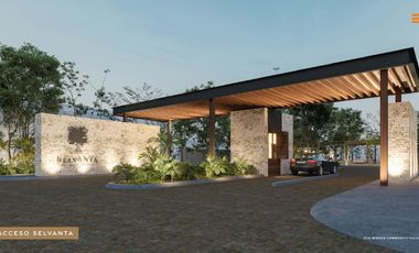 Venta terreno - lote - macrolote dentro de privada residencial SELVANTA  en Tulúm, Quintana Roo