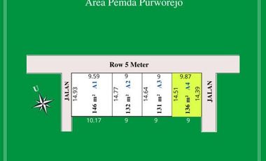 Kavling Pendowo Residence Purworejo, Area Exit Tol Jogja-Cilacap