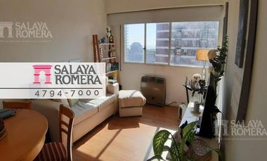 Departamento 2 ambientes en el corazón de Vicente López - vista al Rio -