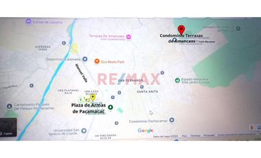 Se Vende Estupendo Terreno En Pachacamac 1000 M2 *Listo Para Que Diseñes Tu  Linda Casa De Campo *A 10 Minutos De La Plaza De Armas De Pachacamac