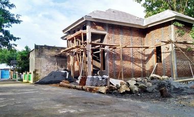 Rumah proses bangun dekat pasar Sentolo Kulonprogo