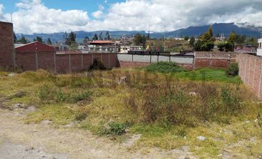 Terreno en venta de oportunidad sector las Abras Riobamba