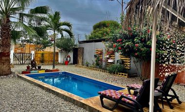 Puerto Cayo: Se Vende Casa en Zona Rural y Cerca del Mar en Puerto Cayo
