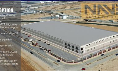 Industrial Warehouse - Ramos Arizpe, Coahuila (16,876 m2 - 181,657 SF)