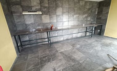 Terreno con bodega en venta