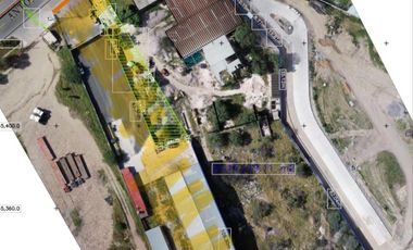 Terreno con bodega en venta