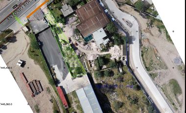 Terreno con bodega en venta