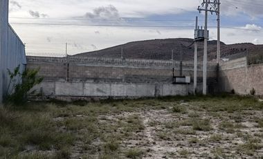 Terreno con bodega en venta