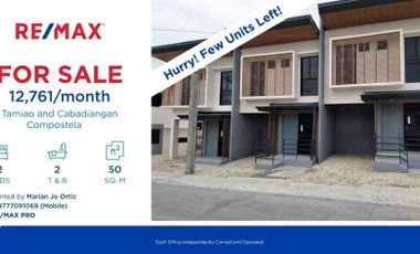 Affordable House & Lot in Compostela, Cebu City!