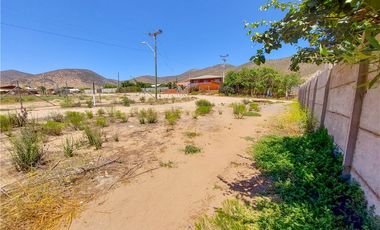 Terreno con agua potable en Quebrada de Talca