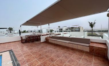 ÁMPLIA CASA DE PLAYA EN VENTA CON VISTA AL MAR EN PLAYA GAVIOTAS, ASIA