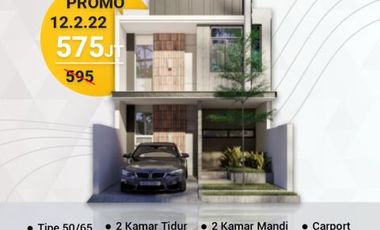 Rumah Minimalis Kekinian Dekat Pemkot Cimahi Harga Terjangkau
