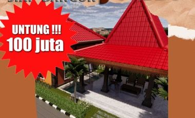 Joglo Modern Siap Bangun di Utara Prambanan