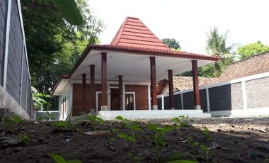 Joglo Modern Siap Bangun di Utara Prambanan