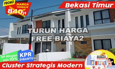 Cluster Strategis Modern Duren Jaya Bekasi Timur FREE BIAYA2