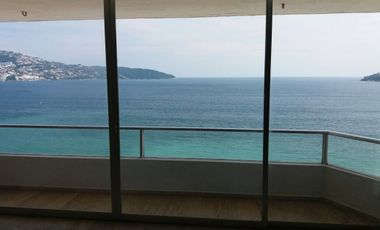 Departamento 350m2 Acapulco 5 recamaras con vista al mar piso completo