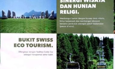 Tanah Kavling/Villa Bukit Swiss Jonggol Bogor Timur Keindahan Alam