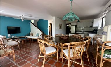 Venta de cabaña en conjunto frente de la playa, Don Jaca, Santa Marta